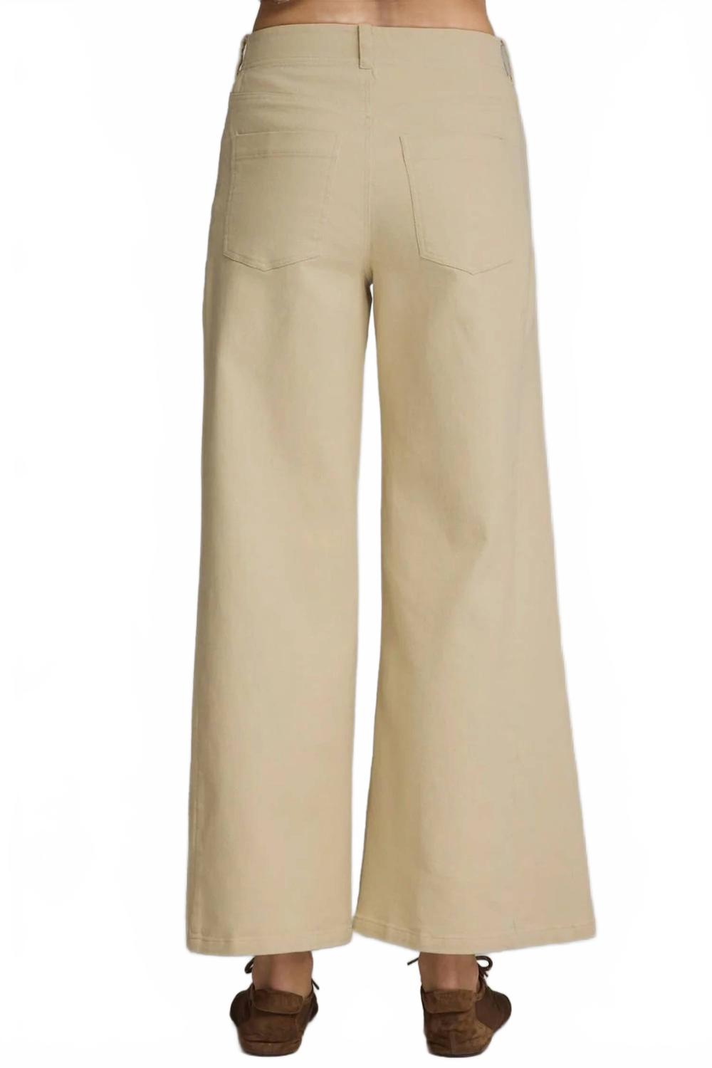 Willow High Rise Pants In Ecru