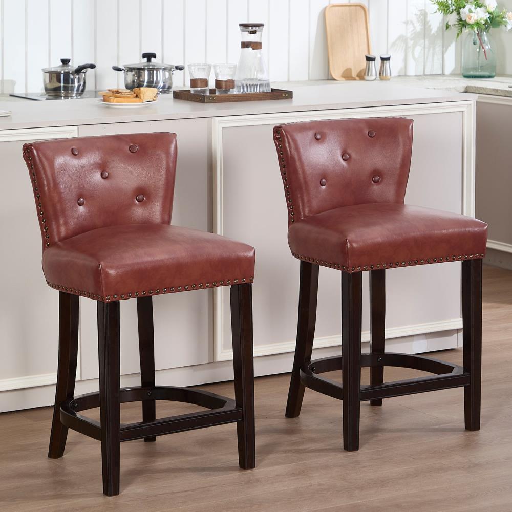 Classic Wooden Counter Stools