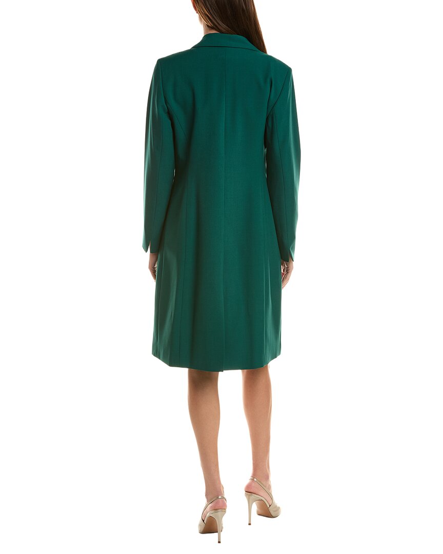 Le Suit 2pc Long Coat & Sheath Dress Set