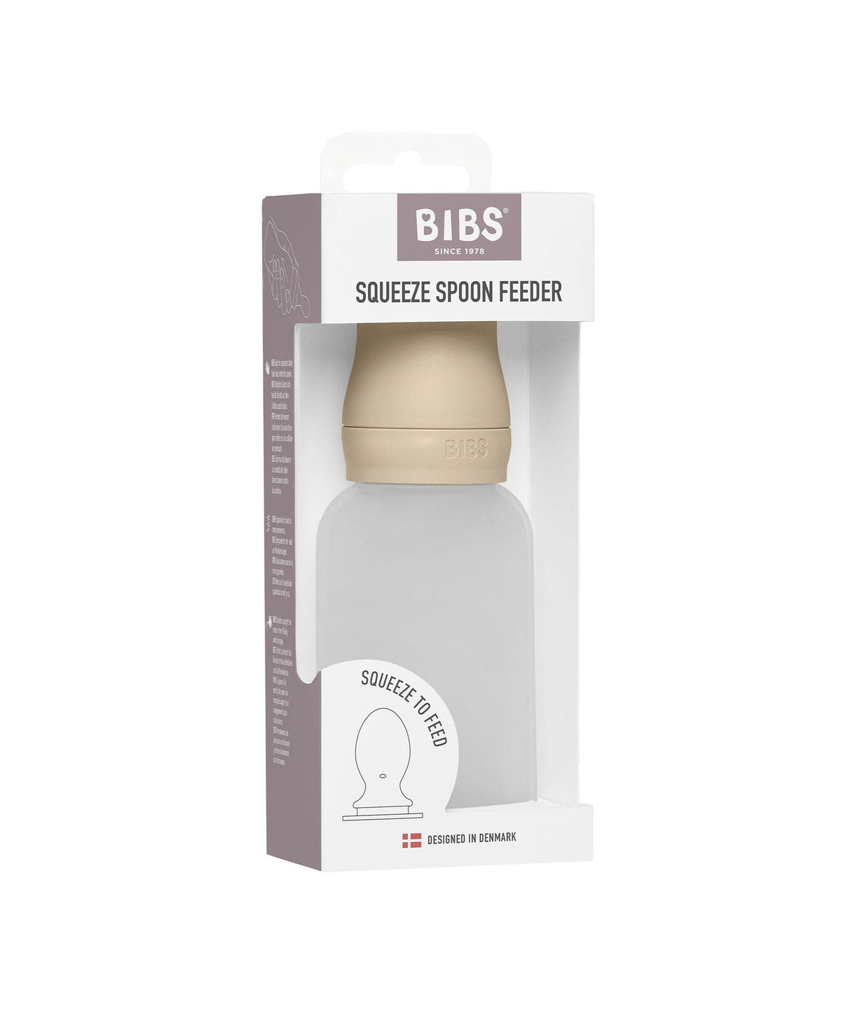 BIBS Squeeze Spoon Feeder - Vanilla