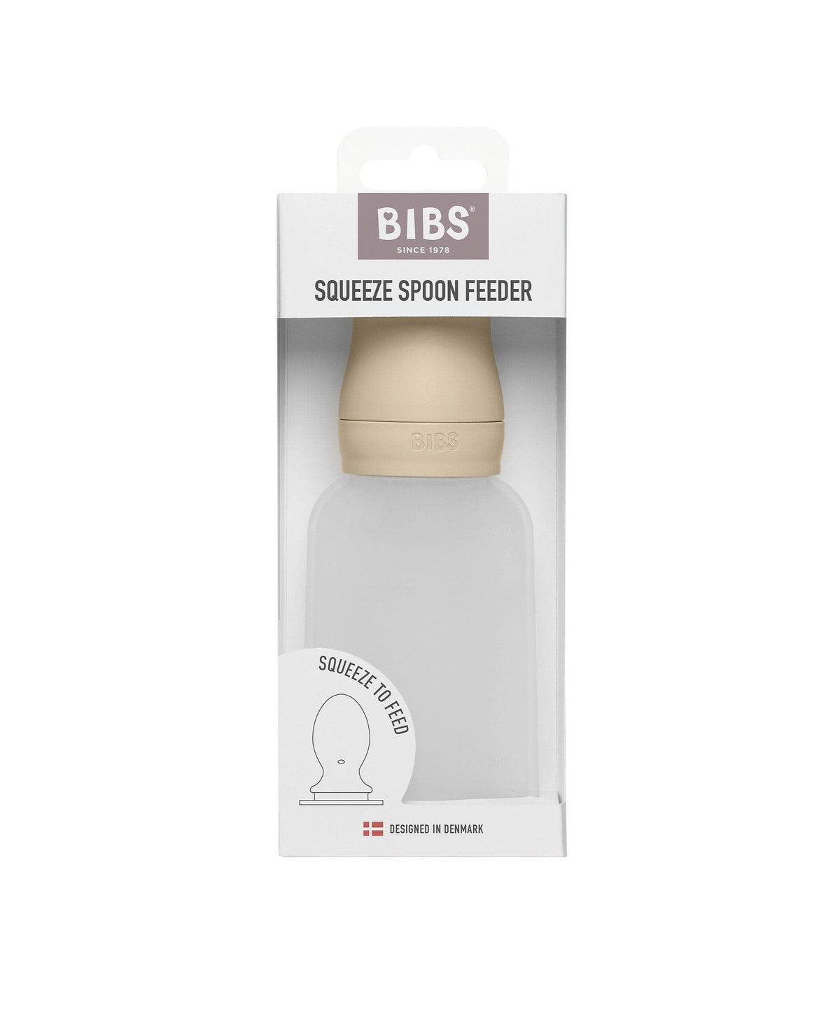 BIBS Squeeze Spoon Feeder - Vanilla