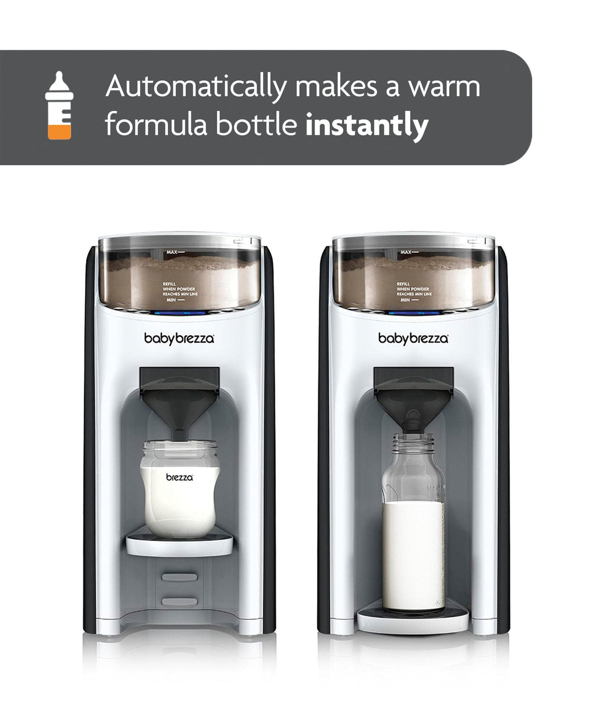 Baby Brezza Formula Pro & Bottle Washer Pro Bundle - White