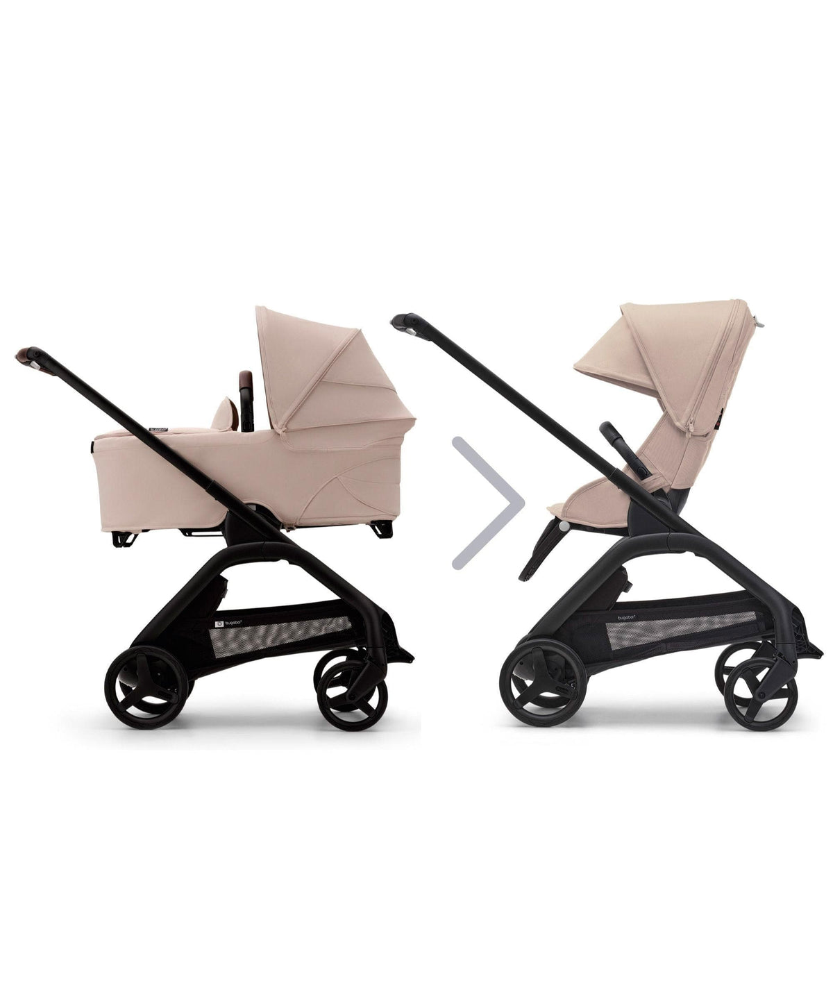 Bugaboo Dragonfly Pushchair Essential Bundle - Taupe