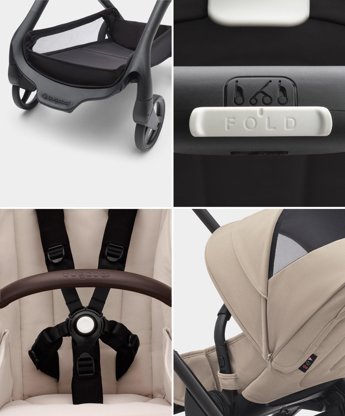 Bugaboo Dragonfly Pushchair Essential Bundle - Taupe