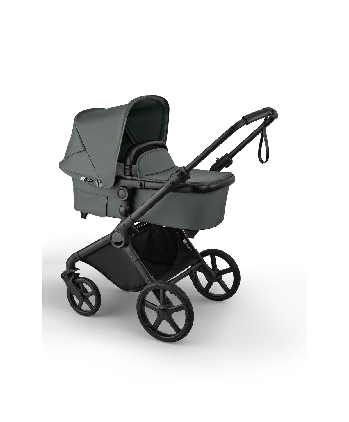 Bugaboo Cub Essential Pushchair Bundle With Cybex Aton B2 i-Size Baby Car Seat - Forest Green