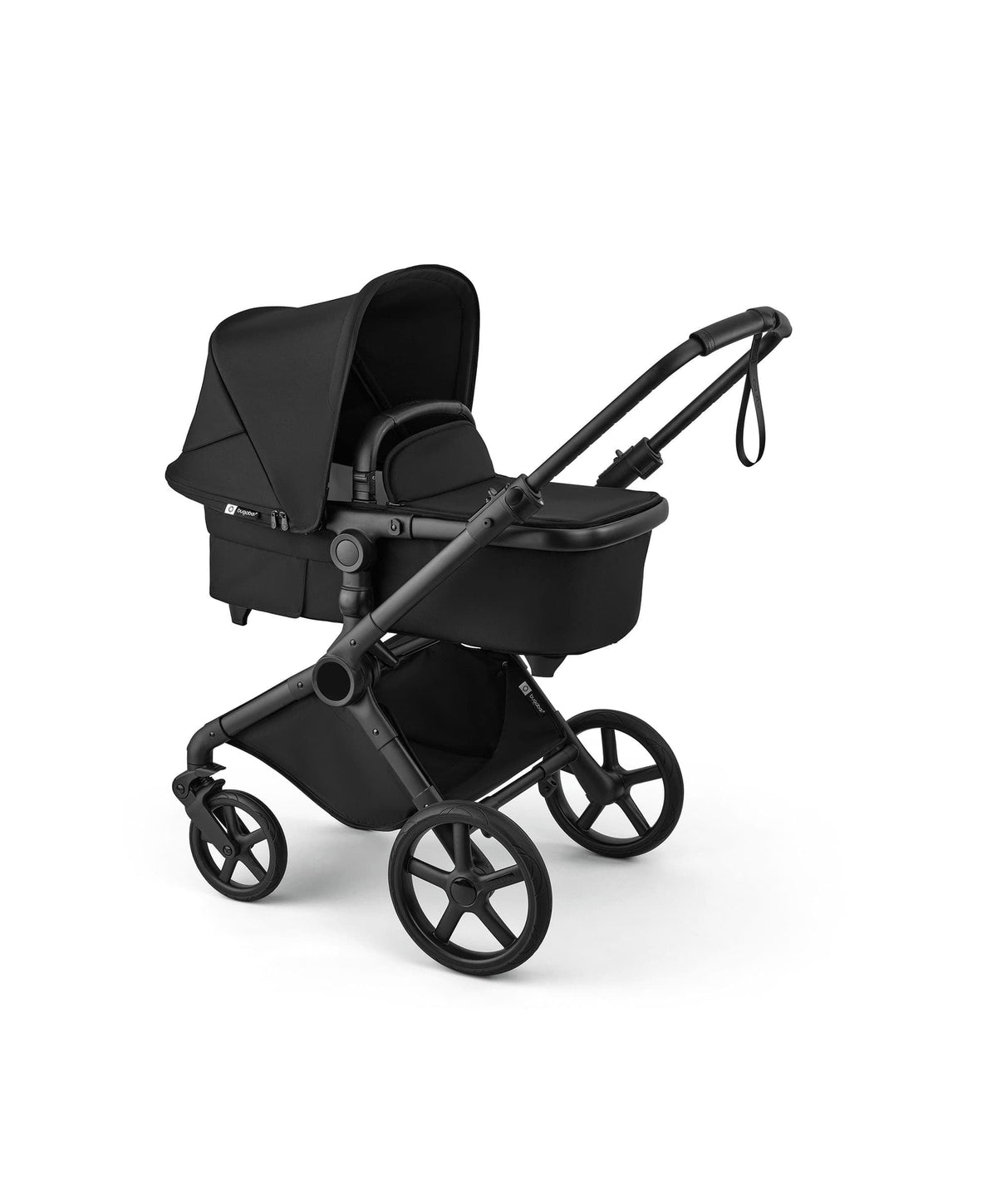 Bugaboo Cub Essential Pushchair Bundle With Cybex Aton B2 i-Size Baby Car Seat - Heritage Black