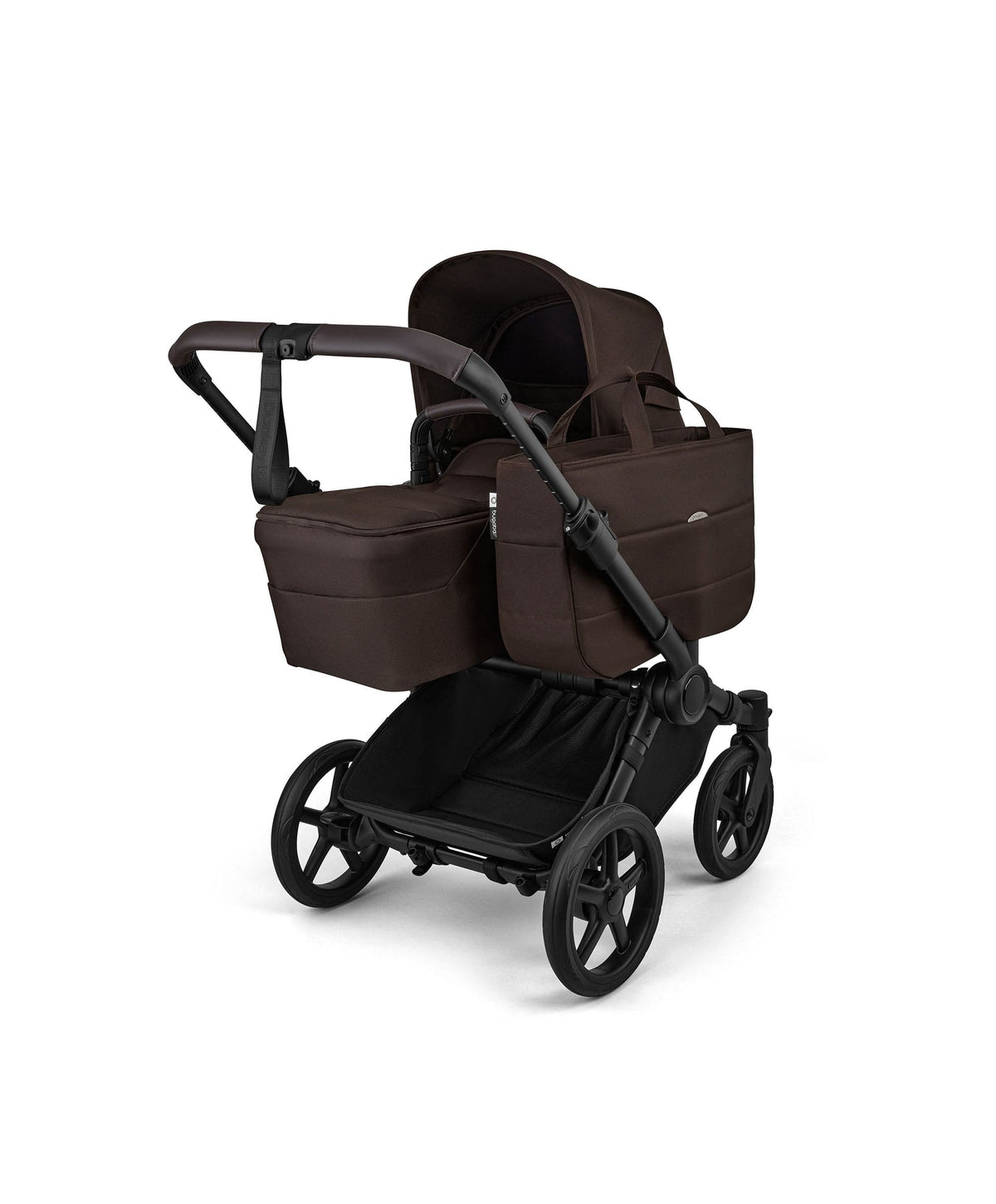 Bugaboo Donkey 6 Ultimate Single Pushchair with Maxi Cosi Pebble Slide Pro Car Seat & Base (7 Pieces) - Cocoa Brown