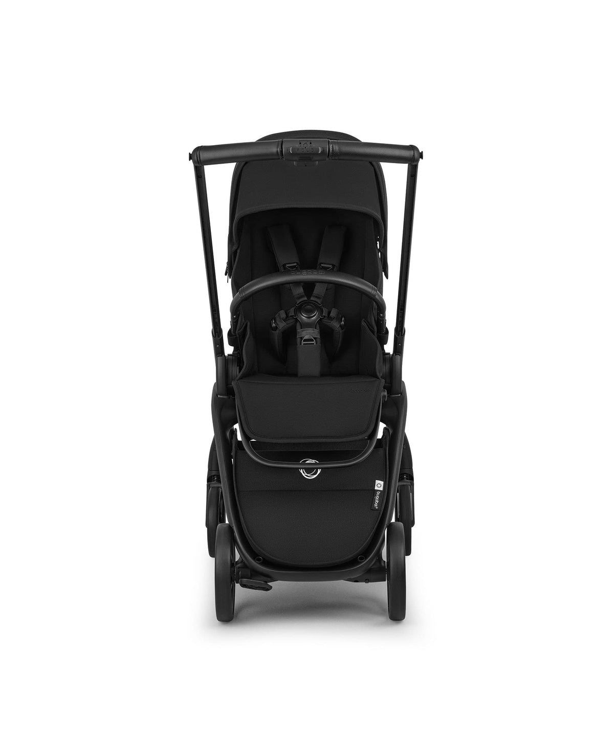 Bugaboo Dragonfly Plus Ultimate Pushchair Bundle with Cybex Cloud T i-Size Plus Rotating Baby Car Seat & Base (8 Pieces) - Black
