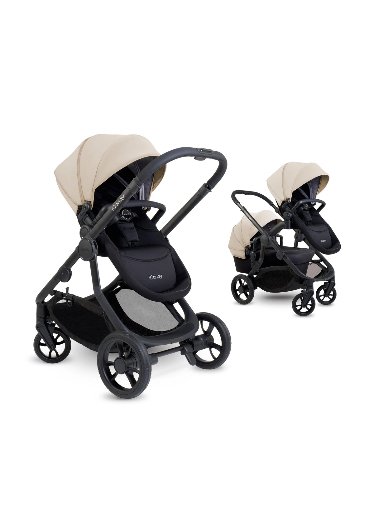 iCandy Orange4 Pushchair Bundle - Latte
