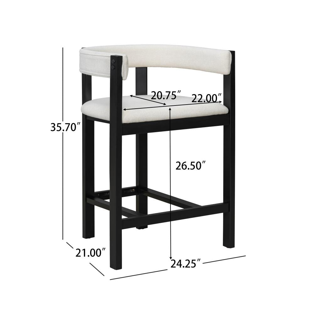 Stylish Two-Piece Counter Stool Set for Home Interiors
