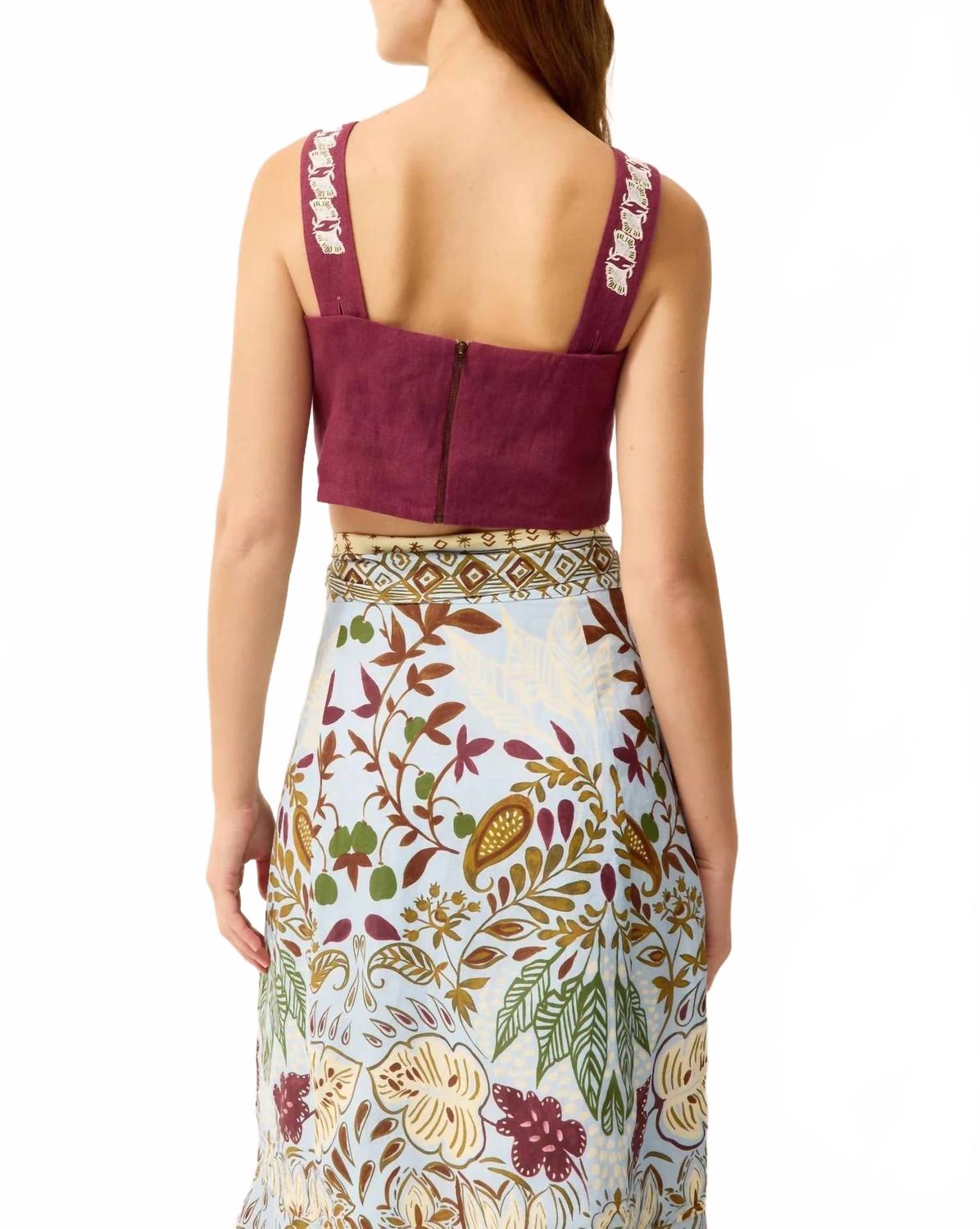 Payton Cropped Top In Jive