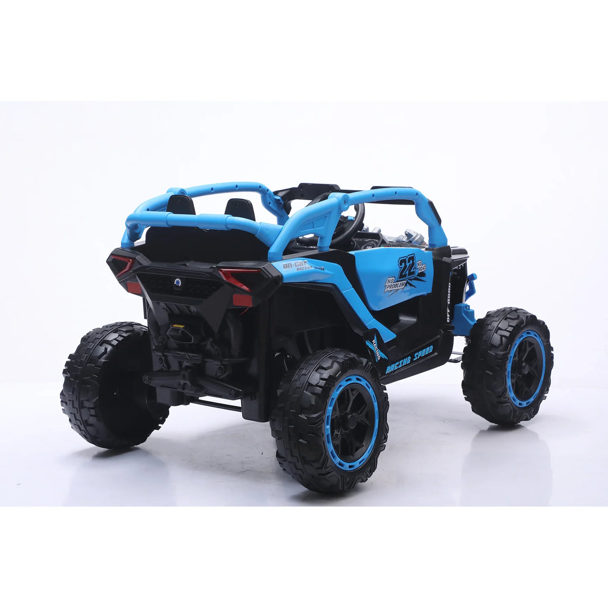 Powerful Kids Ride-On UTV with Four-Wheel Suspension and Three Speed Settings