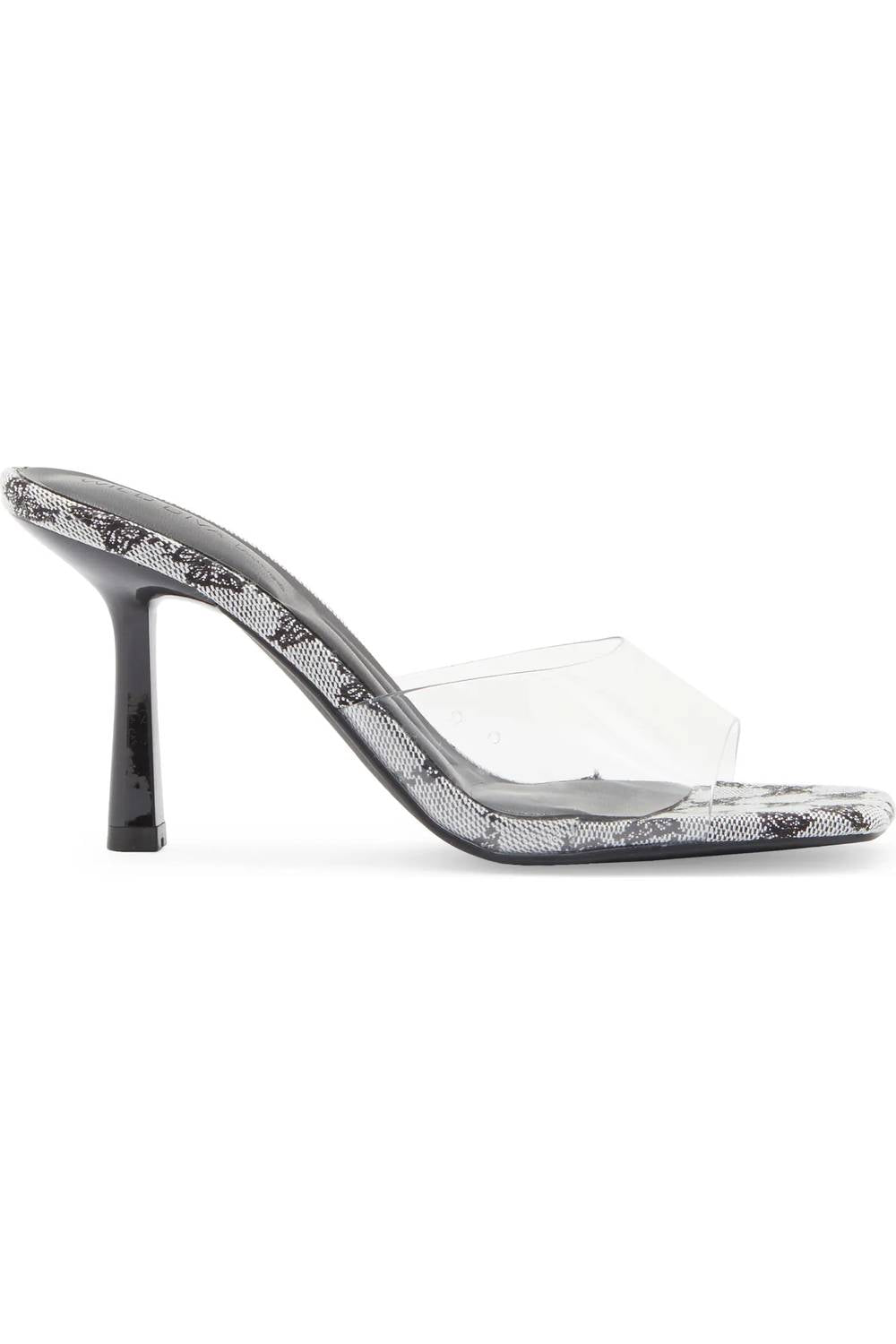 Women's Birkin Slide Sandals In Black White