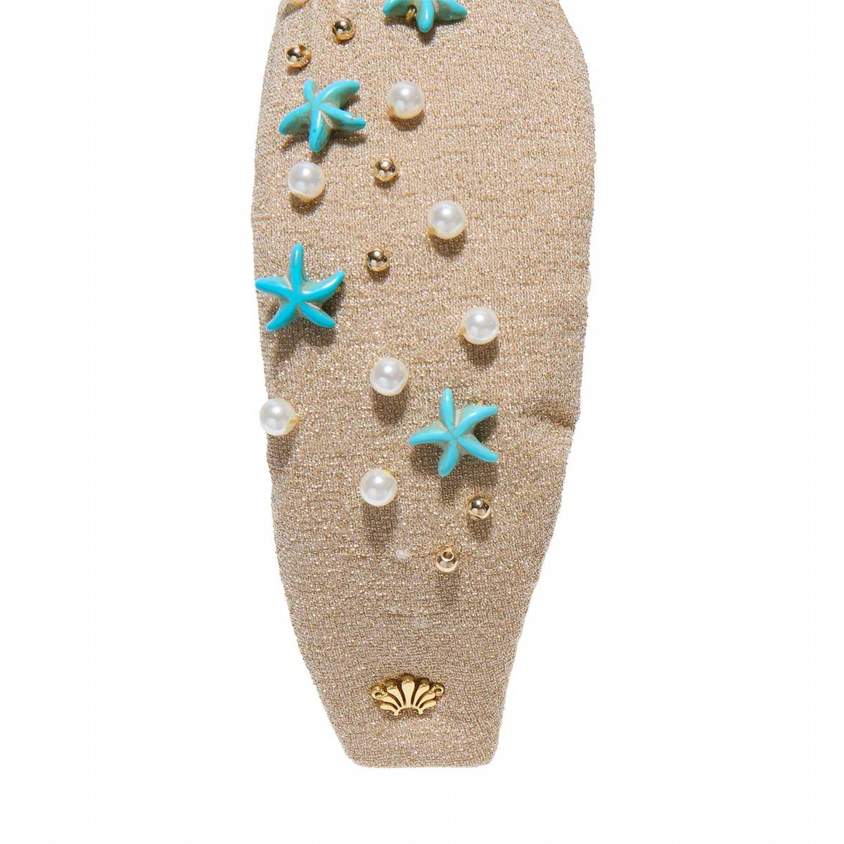 Women's Knotted Shoreline Headband In Gold