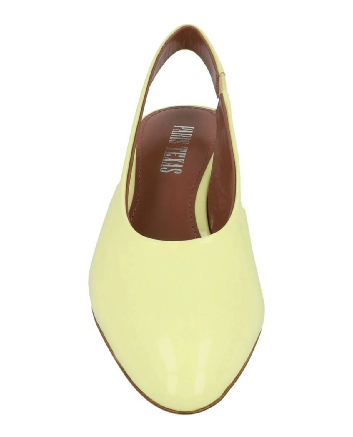 Women's Lavinia Patent Slingback Pumps In Yellow