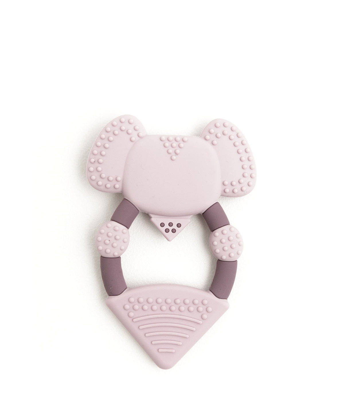 Cheeky Chompers Darcy the Elephant Teether - Dusky pink
