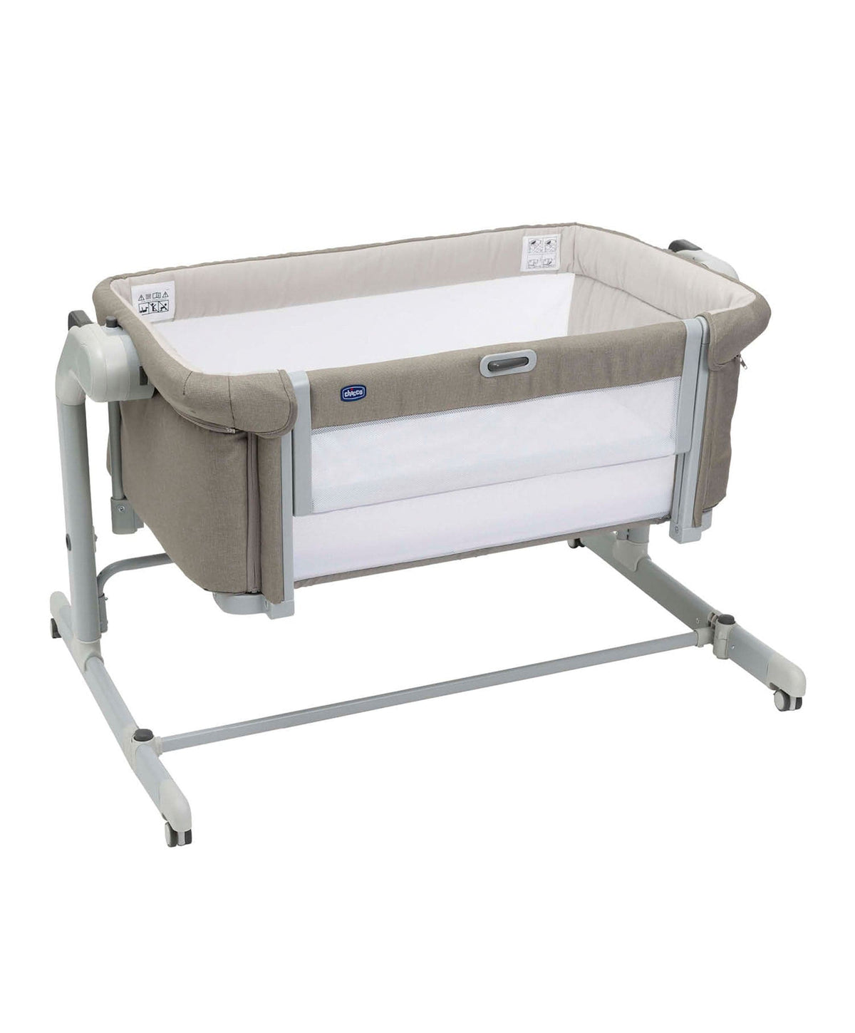 Chicco Next2Me Magic Evo Bedside Crib - Desert Taupe