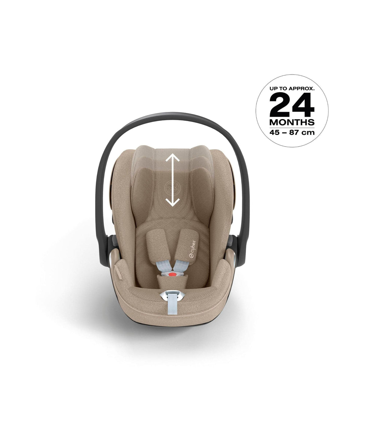 Cybex Cloud T i-Size + Baby Car Seat & Base Bundle – Cozy Beige