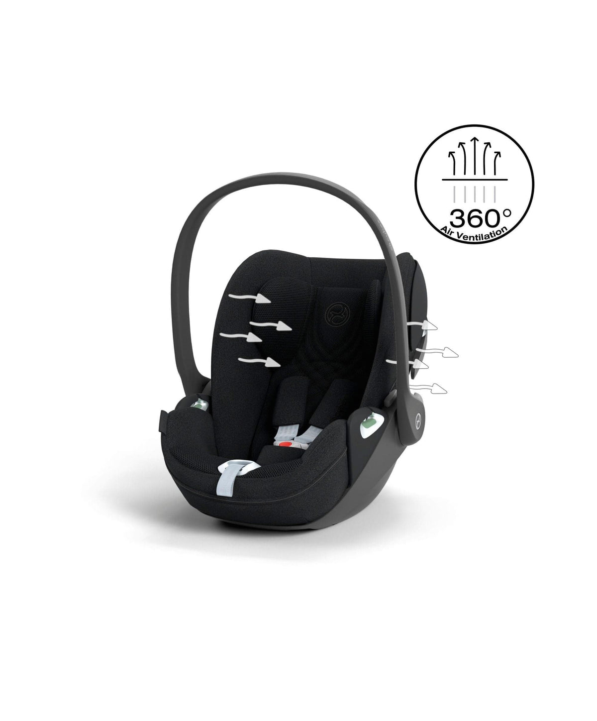 Cybex Cloud T i-Size + Baby Car Seat & Base Bundle - Sepia Black