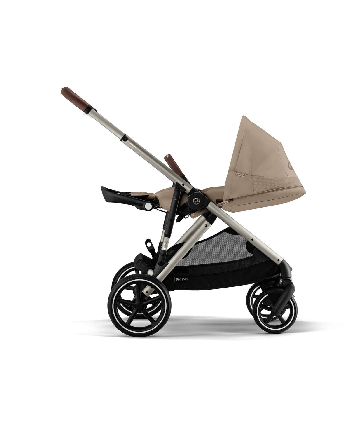 Cybex Gazelle S Twin Pushchair Bundle (12 Pieces) - Almond Beige