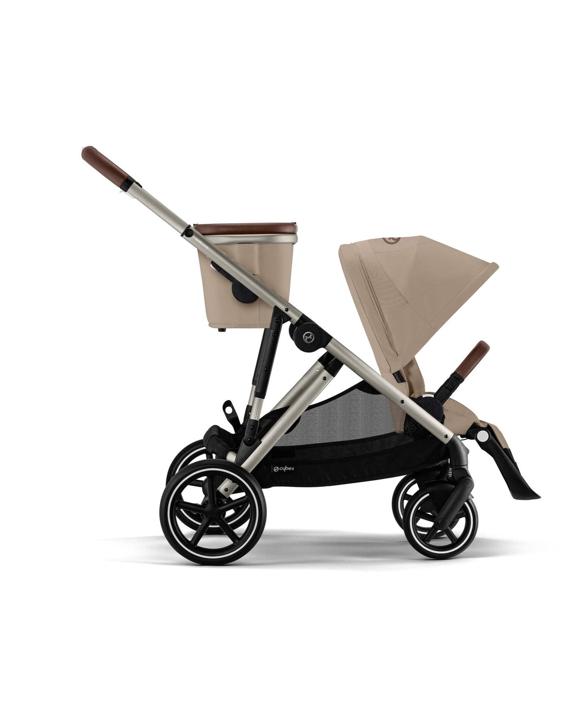 Cybex Gazelle S Twin Pushchair Bundle (12 Pieces) - Almond Beige