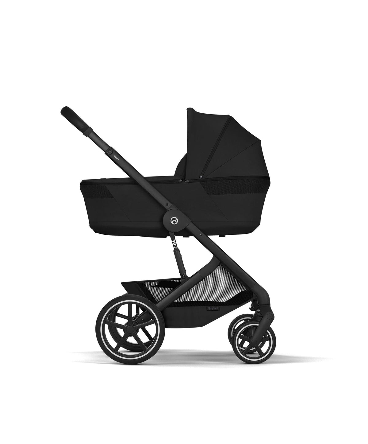 Cybex Balios S Lux Pushchair & Folding Carrycot - Moon Black