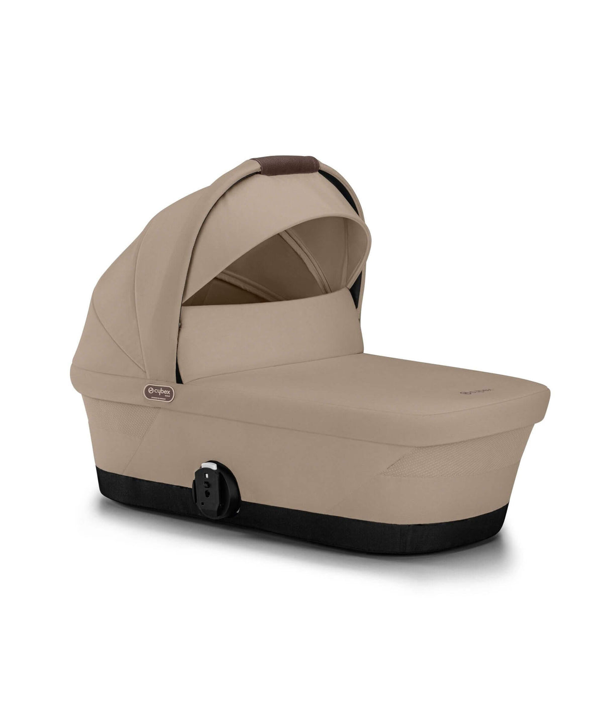 Cybex e-Gazelle S Electric Pushchair Bundle with Cybex Aton B2 i-Size Car Seat and Base (6 Pieces) – Almond Biege