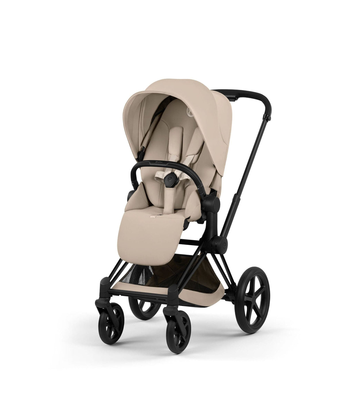 Cybex Priam Pushchair & Carry Cot - Cozy Beige