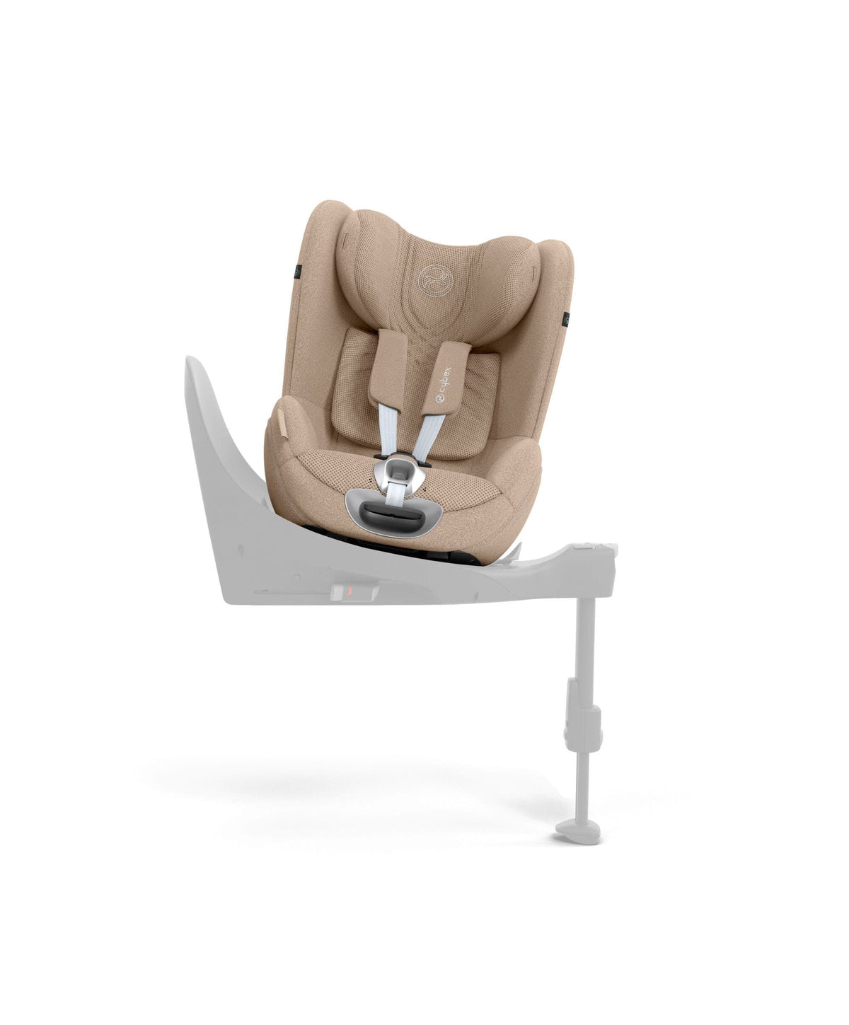 Cybex Priam Ultimate Pushchair Bundle With Cybex Cloud T Plus & Cybex Sirona T I-Size Plus Car Seat & Base - Black/Cozy Beige