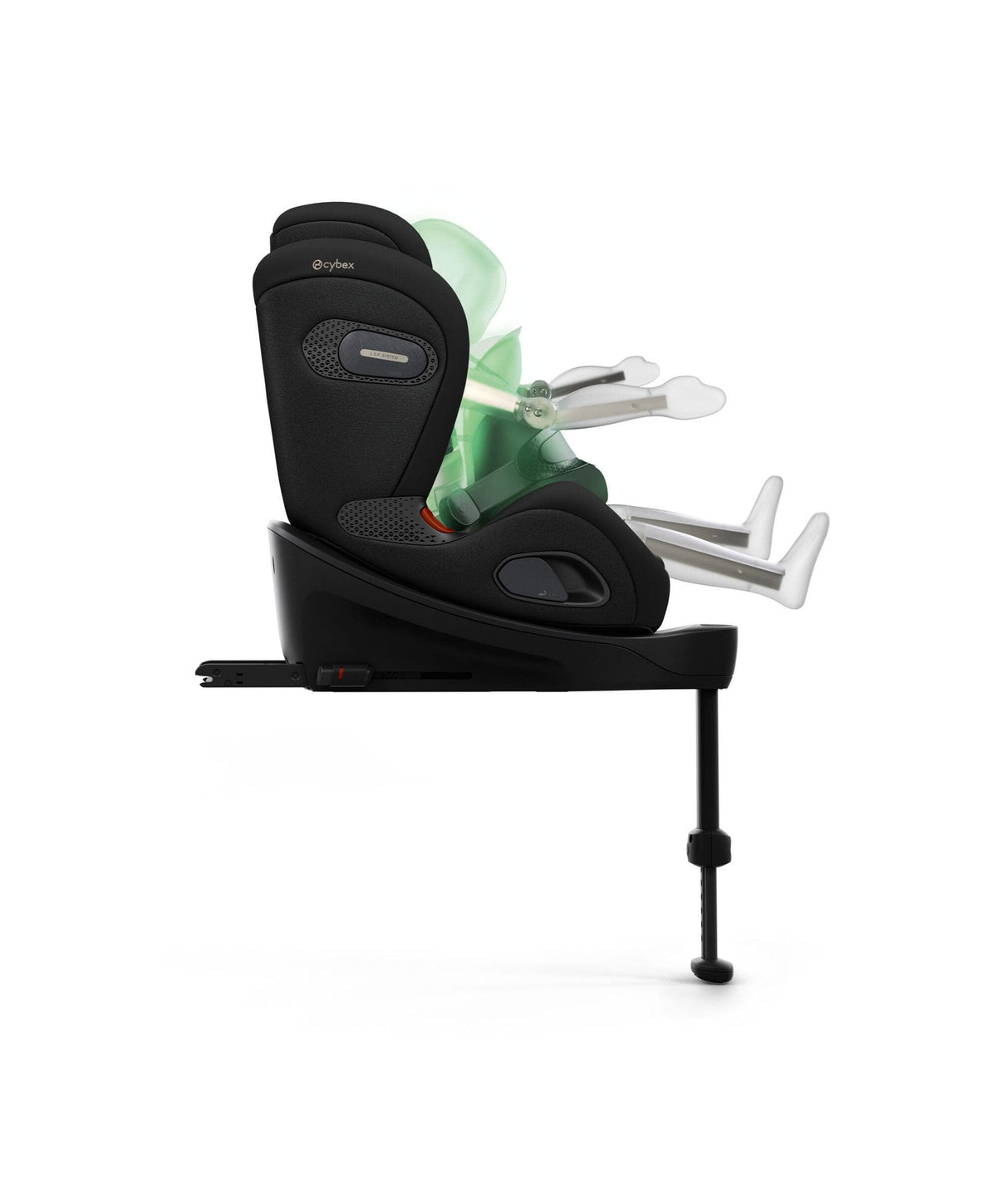 Cybex Anoris S Comfort i-Size 180 Airbag Car Seat – Sepia Black