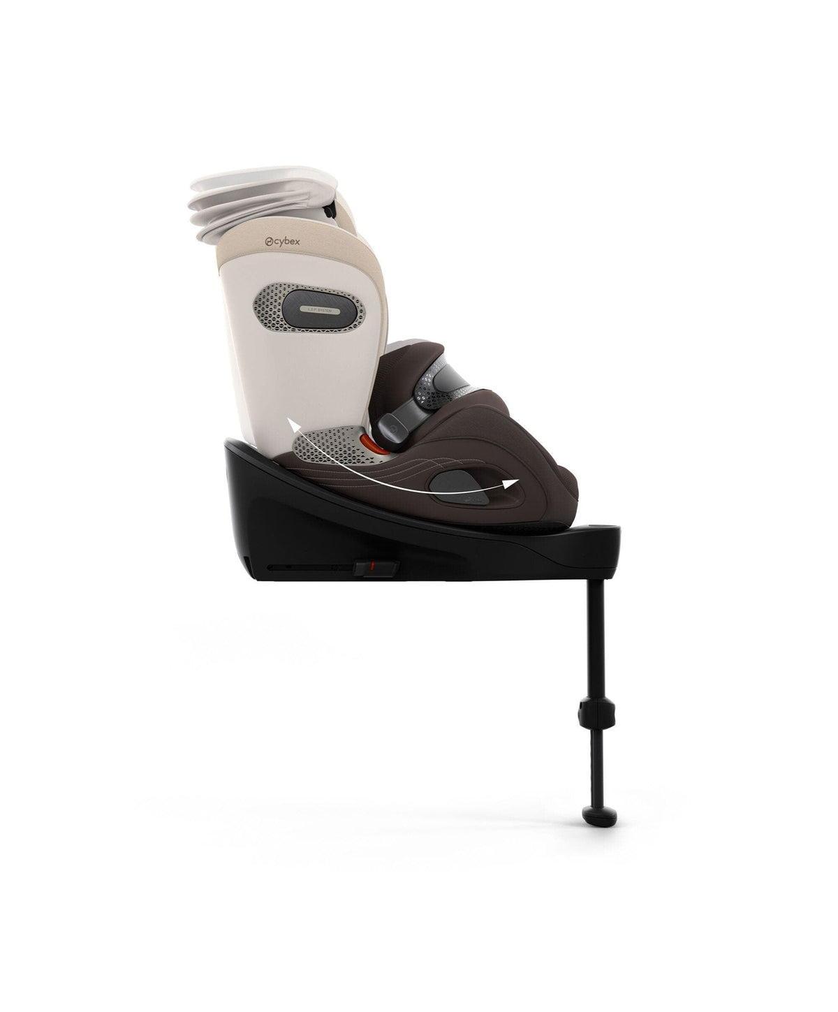 Cybex Anoris S Style i-Size 180 Airbag Car Seat - Amber Brown