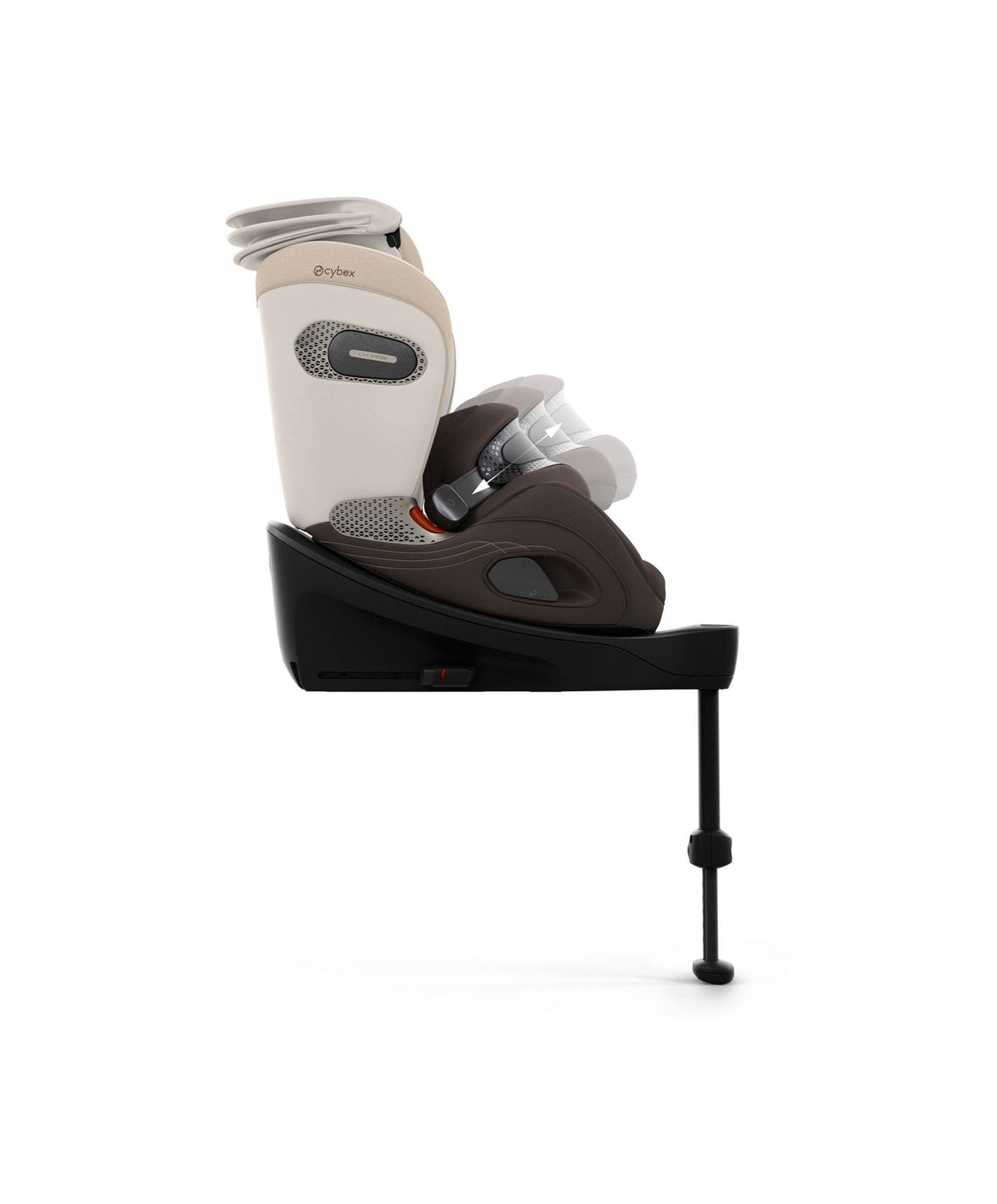 Cybex Anoris S Style i-Size 180 Airbag Car Seat - Amber Brown