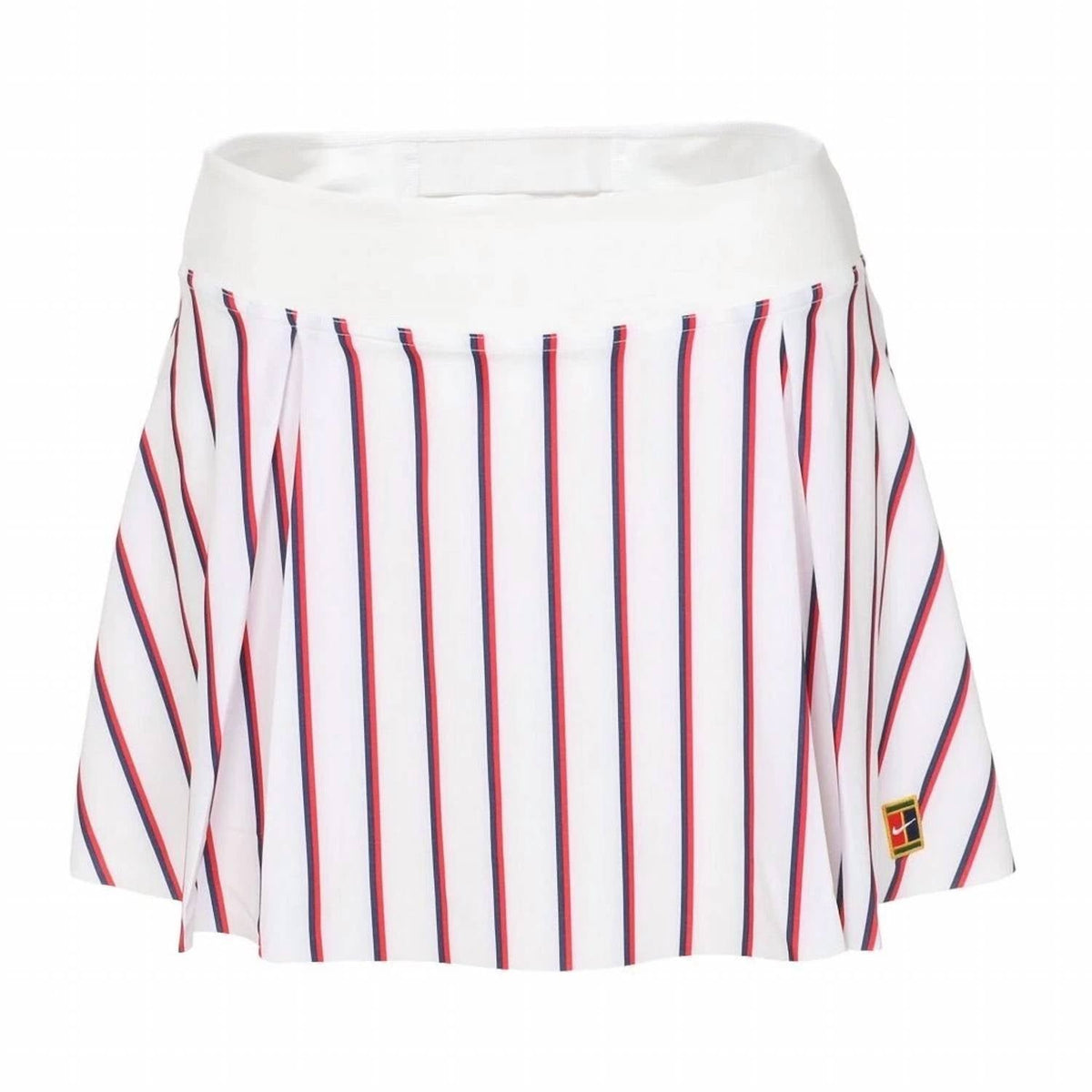 Women's Dri Fit Tennis Skort In White/red/blue