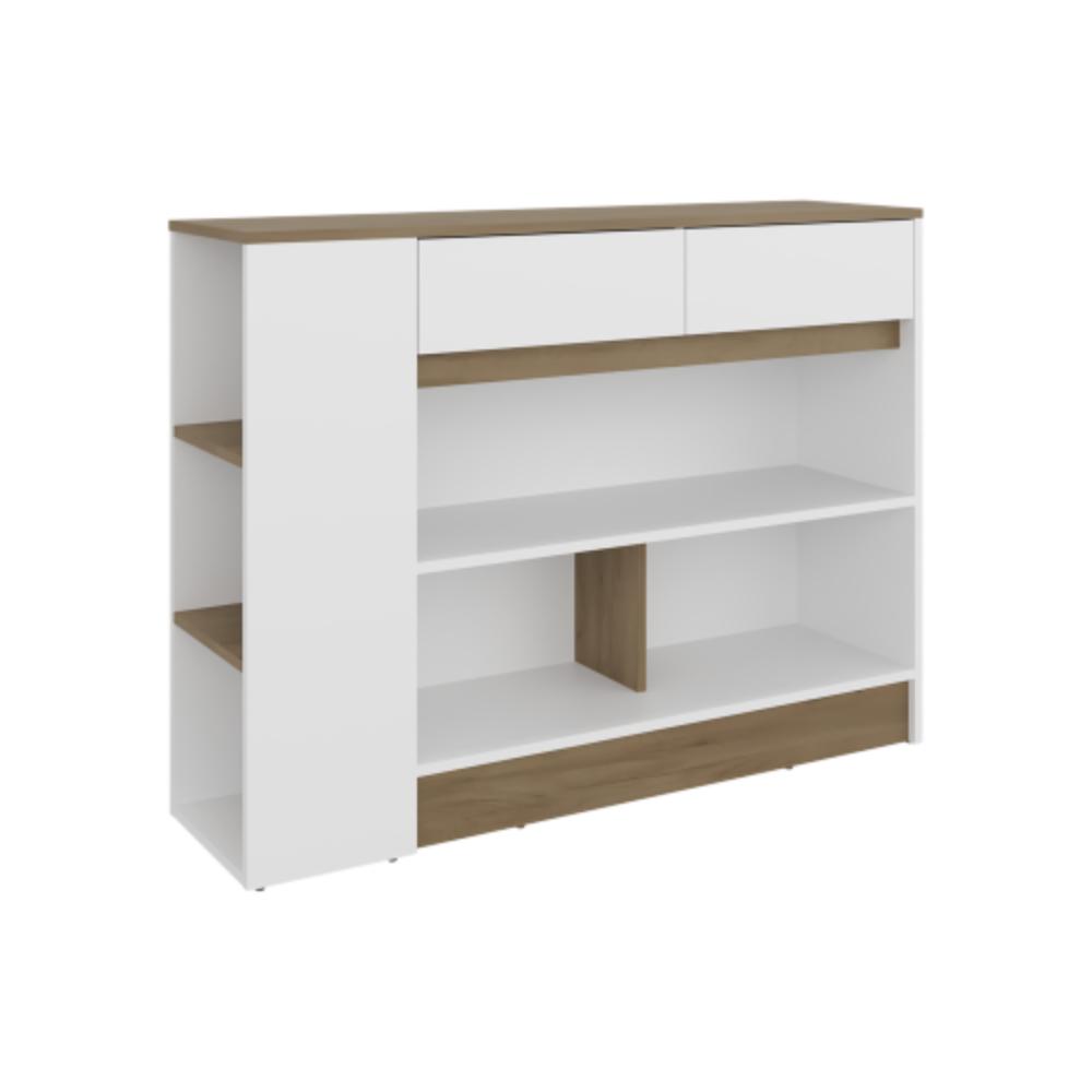 Modern Kitchen Organizer with Shelves and Compartments