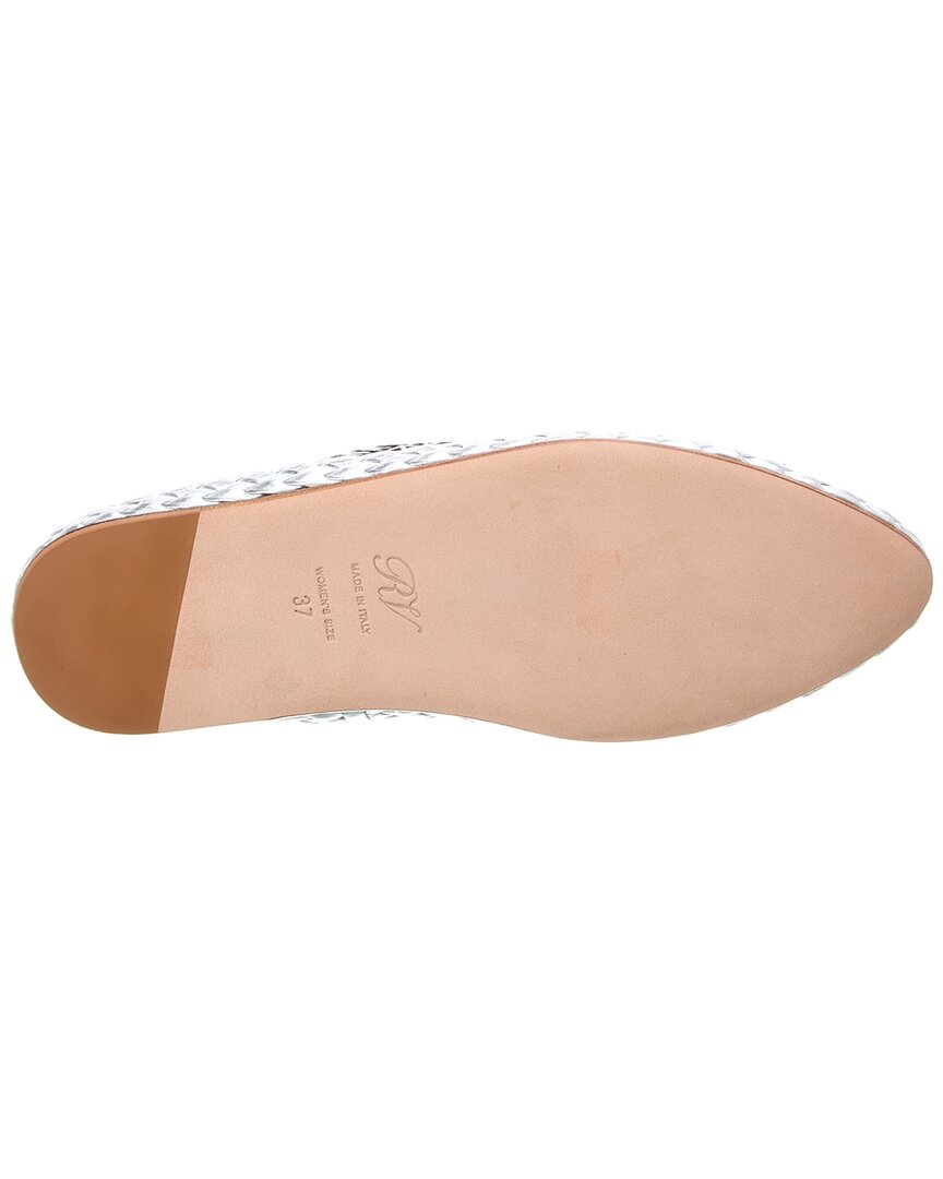 Roger Vivier Lounge Bistrot Leather Mule