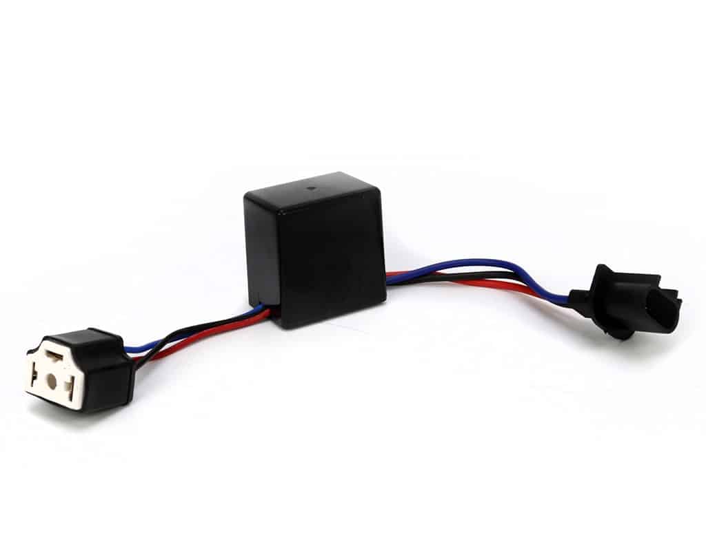 DENALI Anti-Flicker H13 to H4 Adapter for M5 & M7 Headlight Module