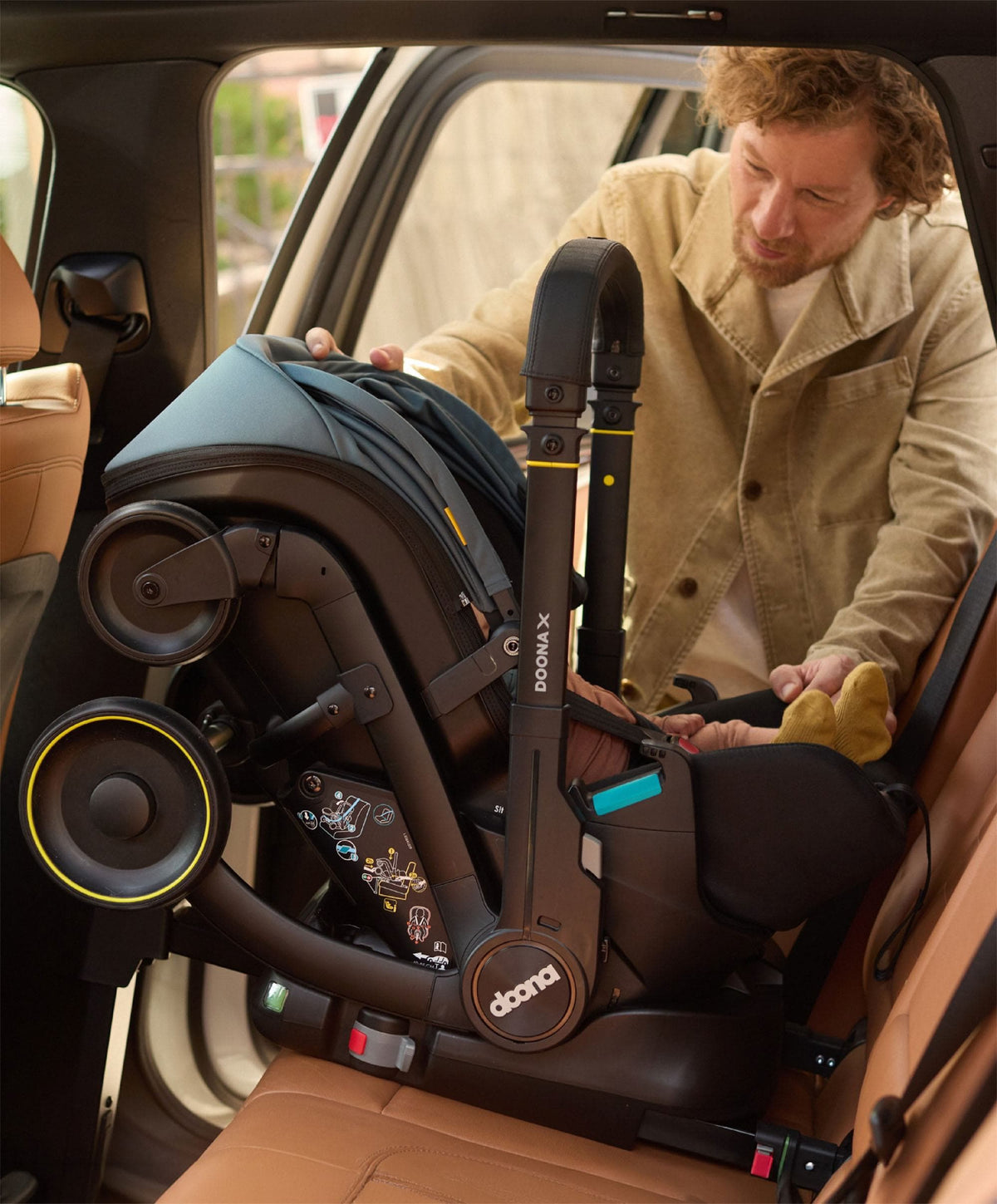 Doona X Car Seat & Stroller – Slate Green