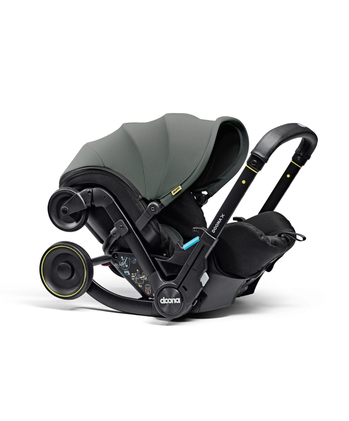 Doona X Car Seat & Stroller – Slate Green