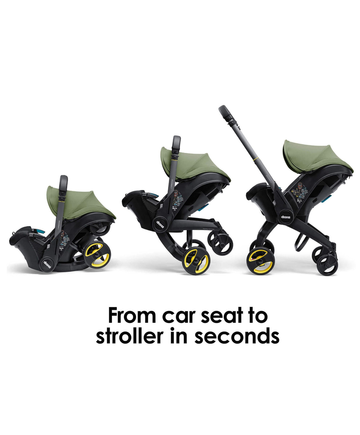 Doona i Car Seat & Stroller - Desert Green
