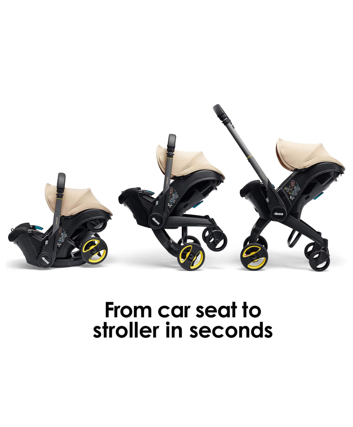 Doona i Car Seat & Stroller - Sahara Sand