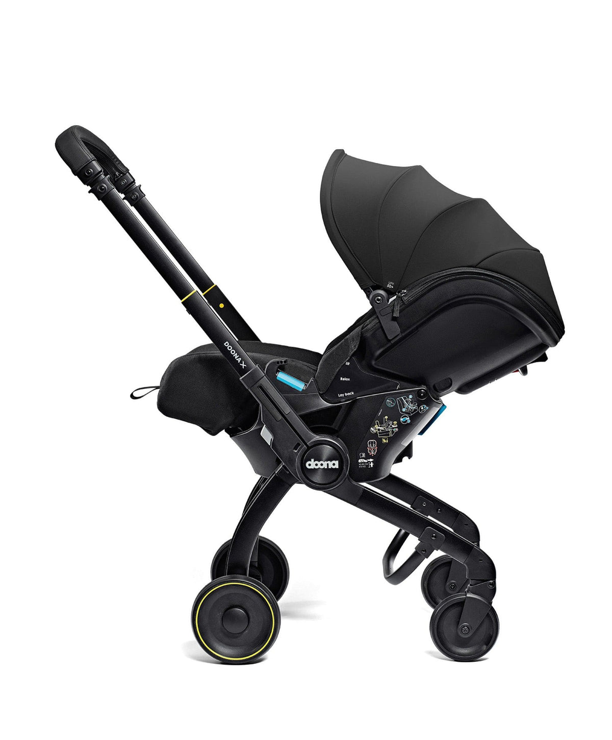 Doona X Car Seat & Stroller - Nitro Black