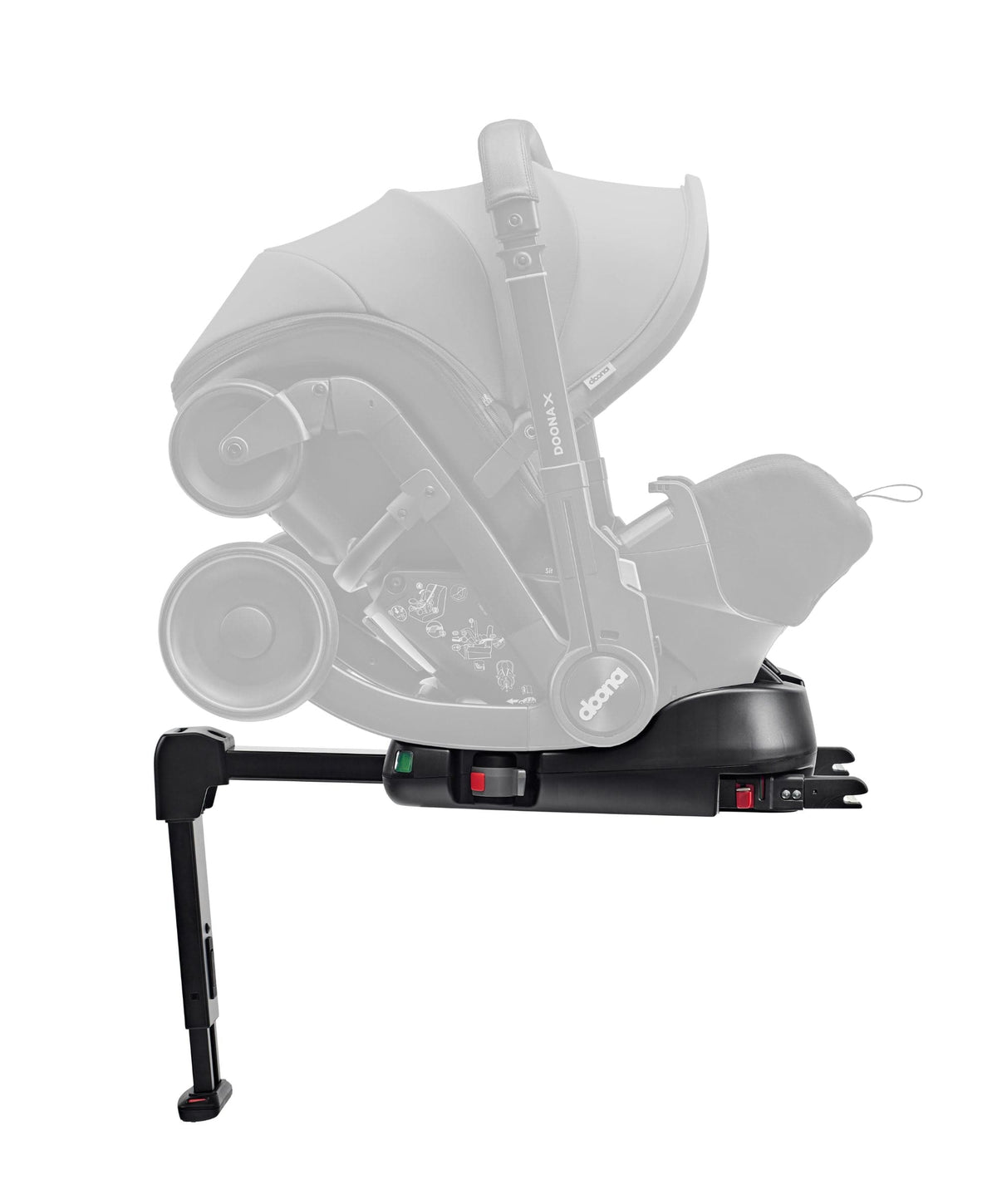 Doona X Car Seat with Stroller & Base - Nitro Black