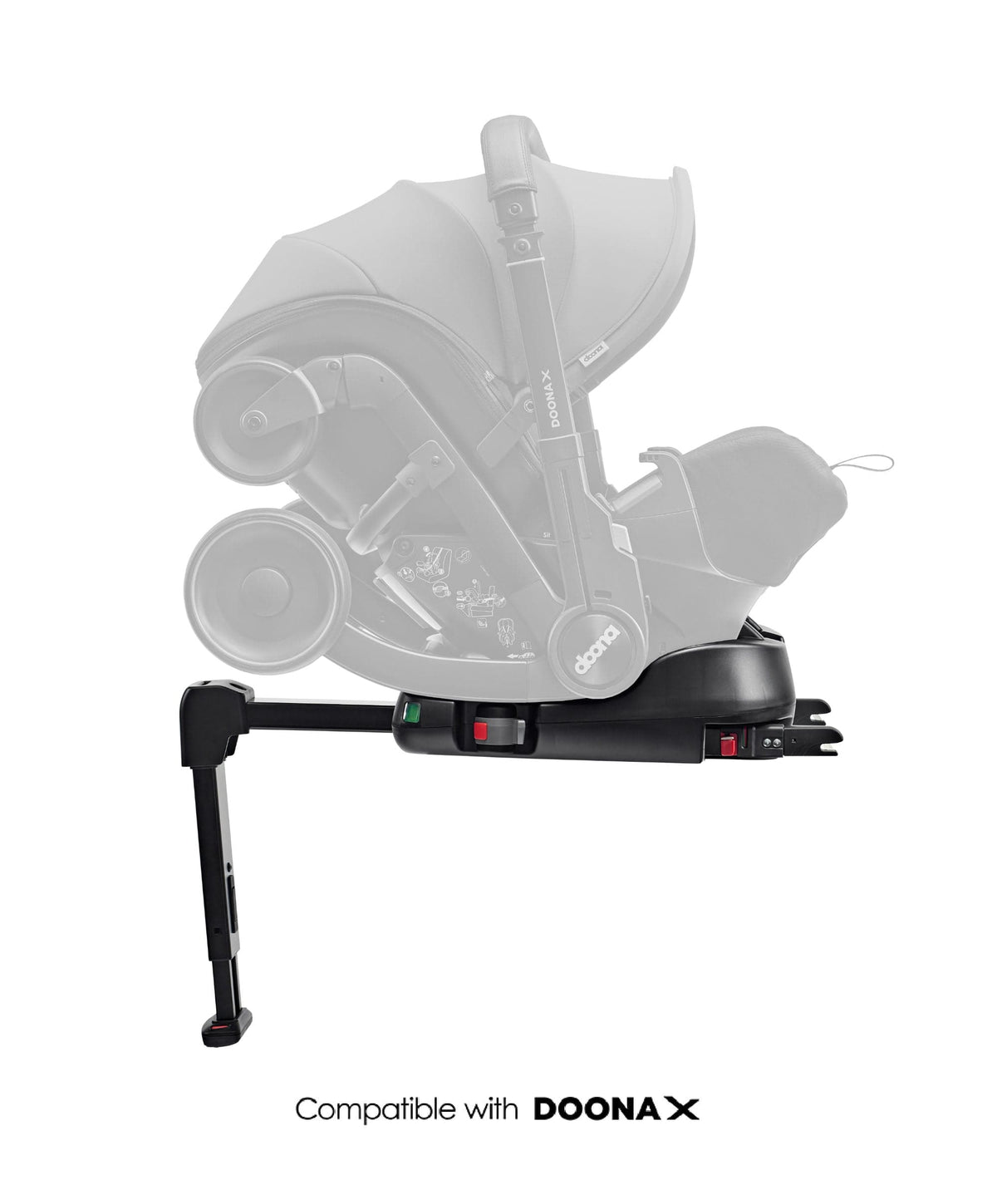 Doona X Car Seat with Stroller & Base - Nitro Black