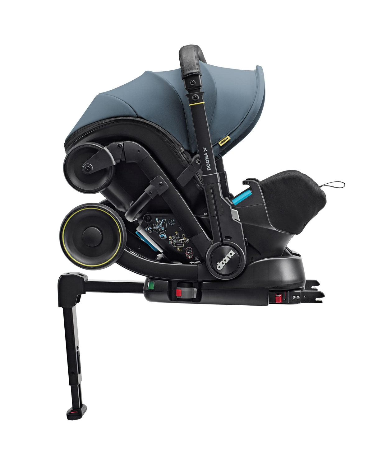 Doona X Car Seat with Stroller & Base - Nitro Black