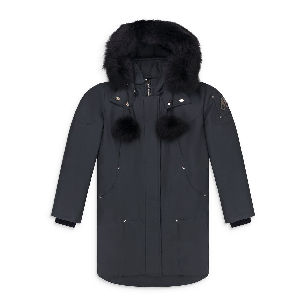 Moose Knuckles Granite/Black Stirling Parka Jacket