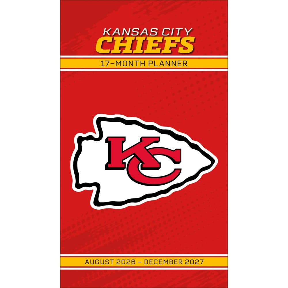 NFL Kansas City Chiefs 17 Month 2027 Pocket Planner