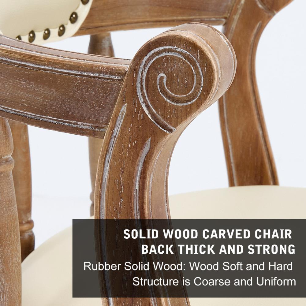 Elegant Leather Upholstered Bar Seating with Sturdy Wooden Construction