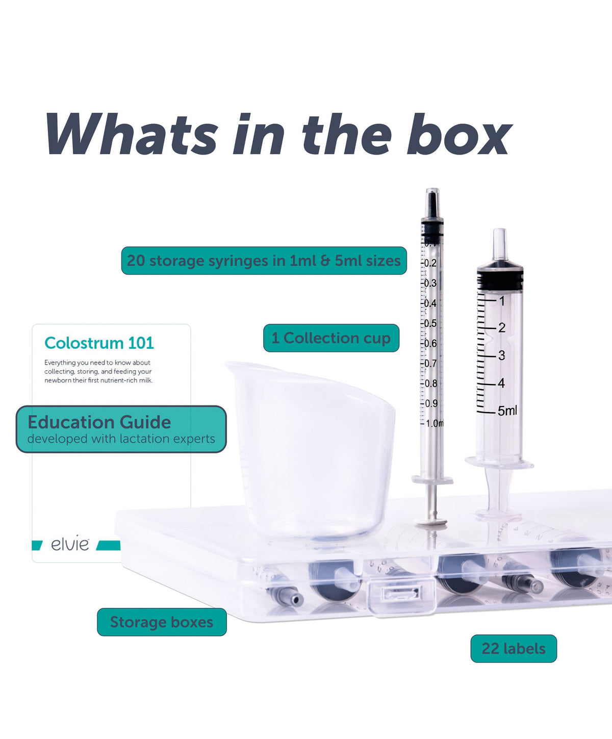 Elvie Colostrum Collection Kit