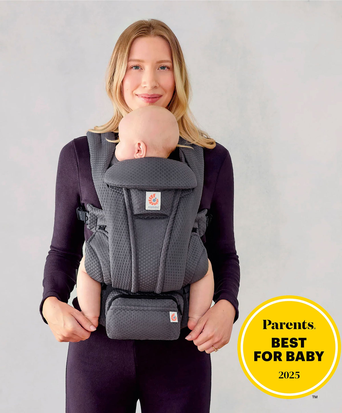 Ergobaby Omni Deluxe Mesh Baby Carrier- Graphite Grey