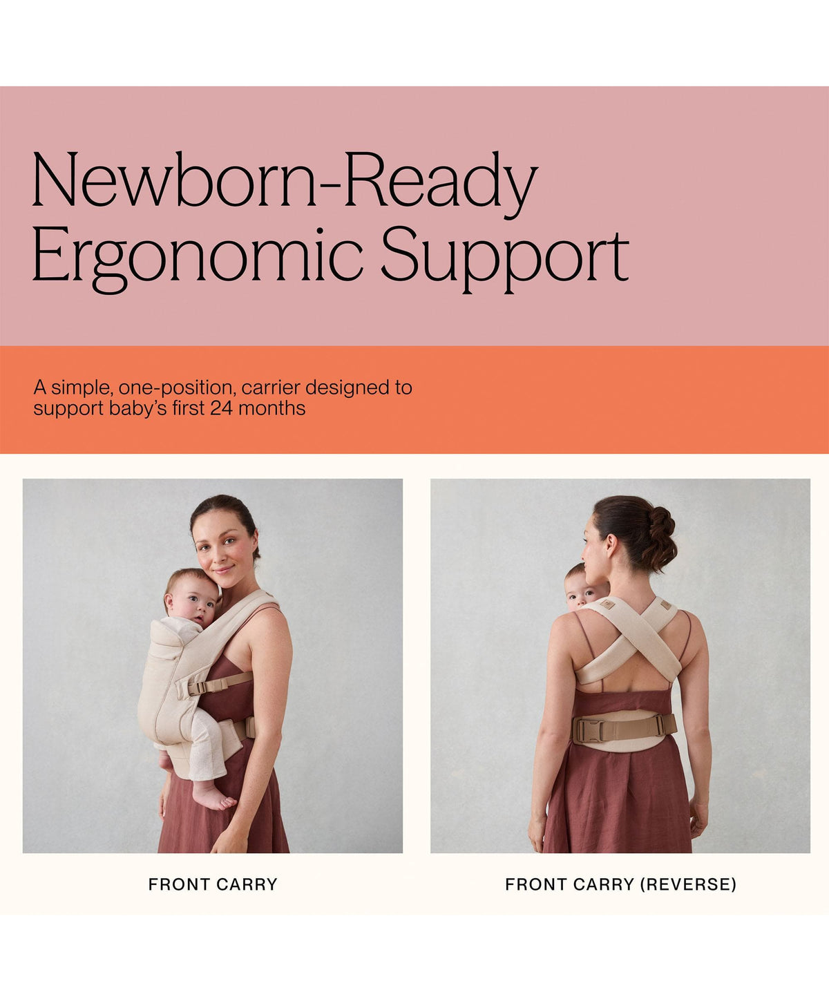 Ergobaby Omni Lite Baby Carrier - Linen Beige
